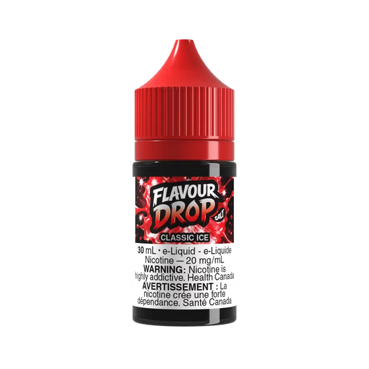 Classic Ice  By Flavour Drop E-Liquid (30ML SALT) 20 mg Nicotine