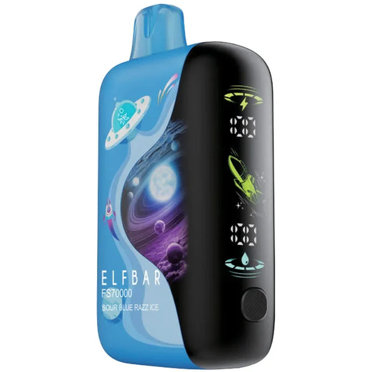 Sour Blue Razz Ice - ELFBAR FS70K DISPOSABLE - 70k puff