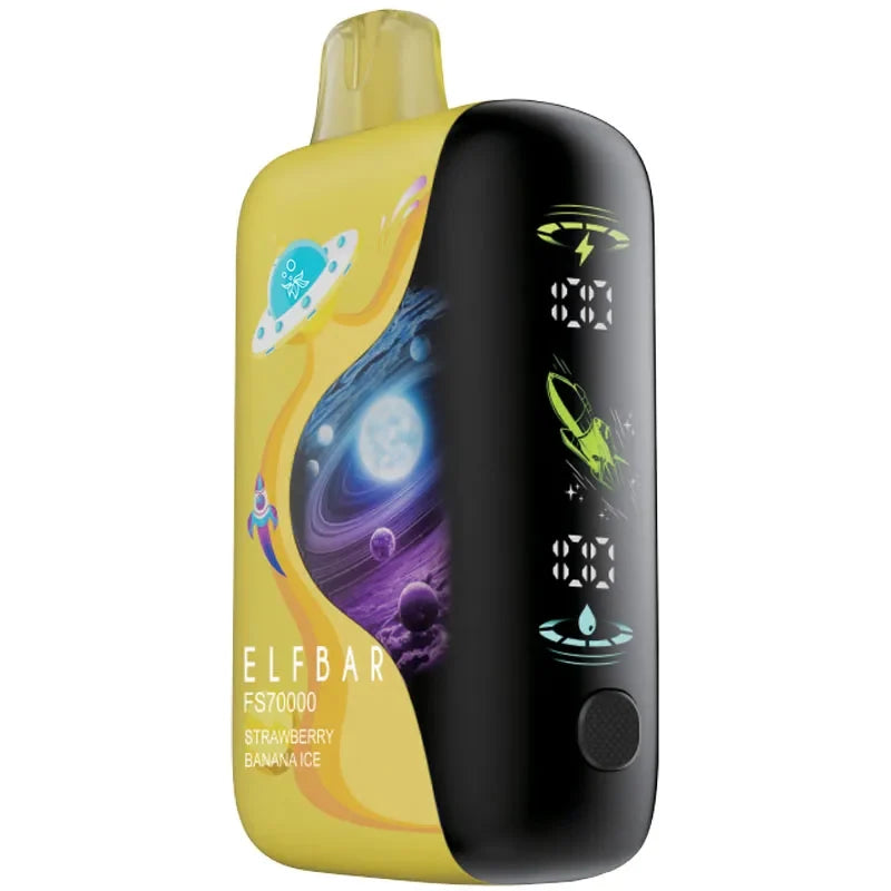 Strawberry Banana Ice - ELFBAR FS70K DISPOSABLE - 70k Puff