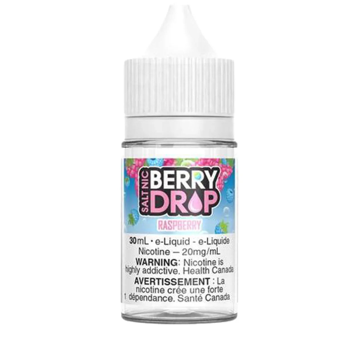Raspberry By Berry Drop Salt Nic 30ml E-Juice 20mg Nicotine