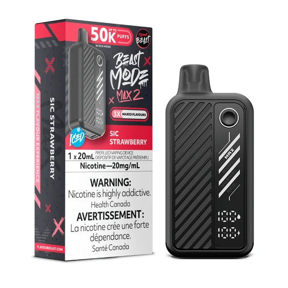 disposable vale -Flavour Beast Mode Max 2 Sic Strawberry