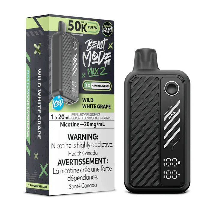 Flavour Beast Mode Max 2 50K Disposable Vape (All Flavours) ( 20 mg )