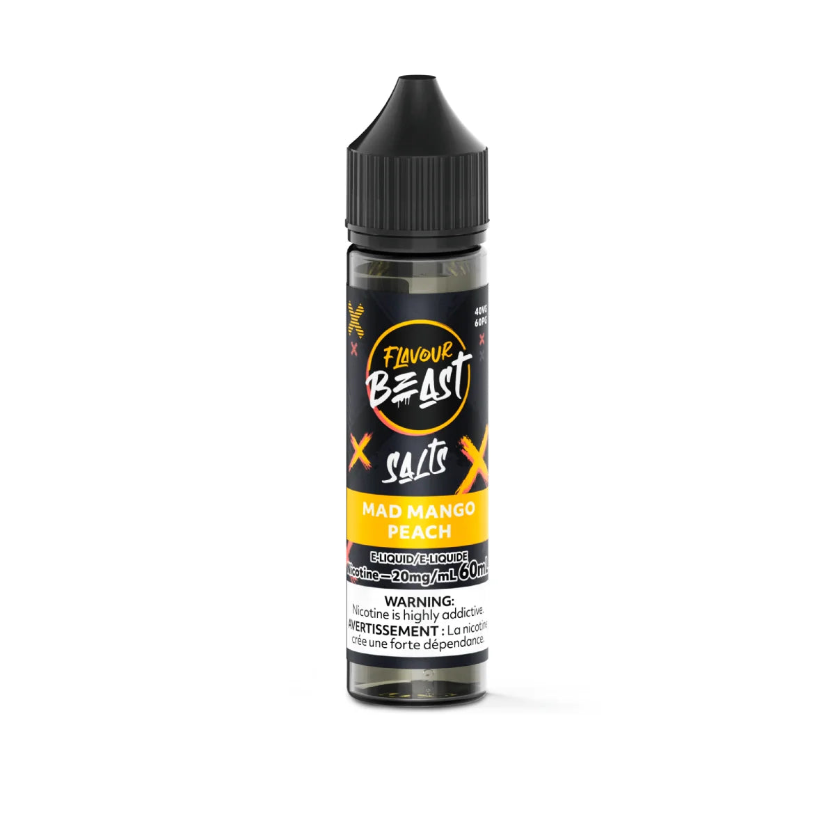 Mad Mango Peach - Flavour Beast E-Liquid ( 20mg/60mL )