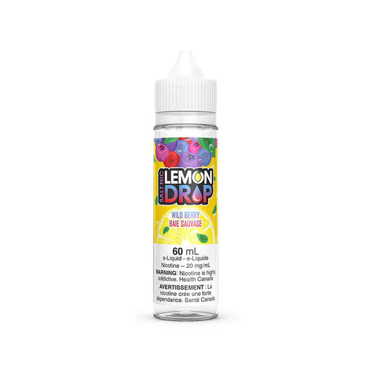 Baies sauvages de Lemon Drop 60 ml de sel