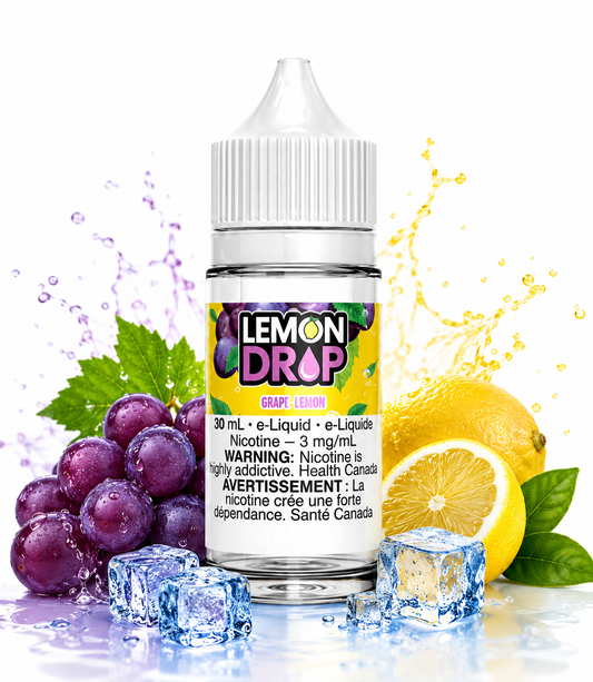 Grape - Lemon Drop Freebase E-Juice ( 30ML 20MG )