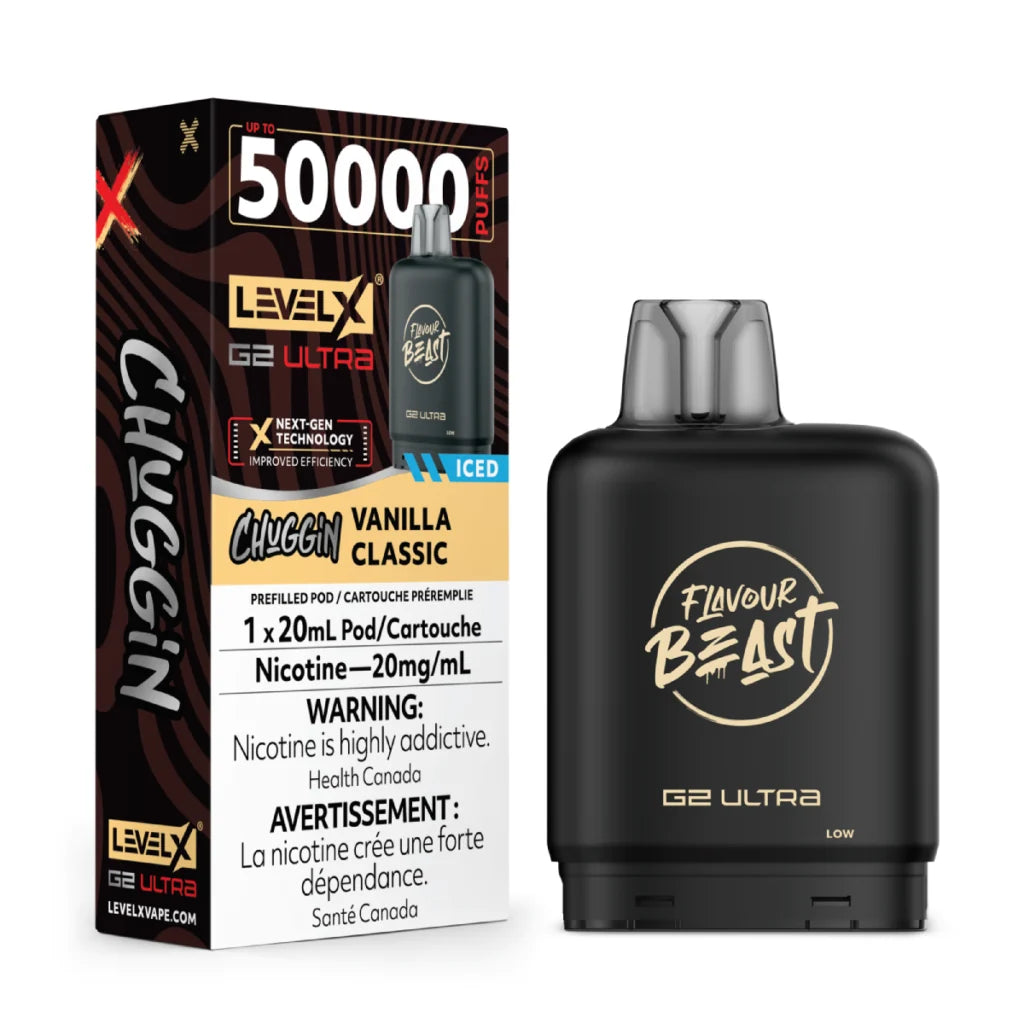 Vanilla Classic - Flavour Beast Level X G2 Ultra Pod 50K ( 20ML )
