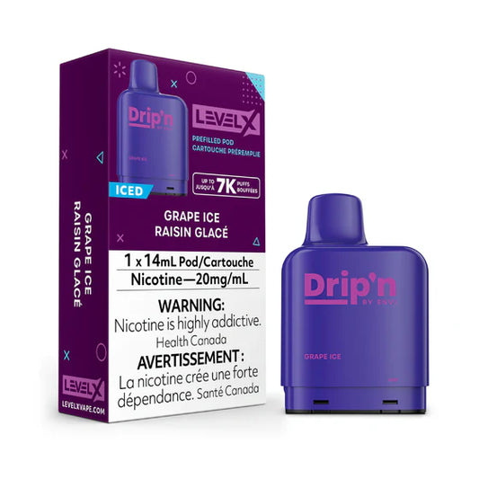 Level X Drip'n Pod 14 ml - Raisin glacé 20 mg