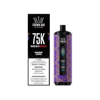 Magic Love - Al Fakher Crown Bar Mega Max 75k Disposable Vape | 30ML