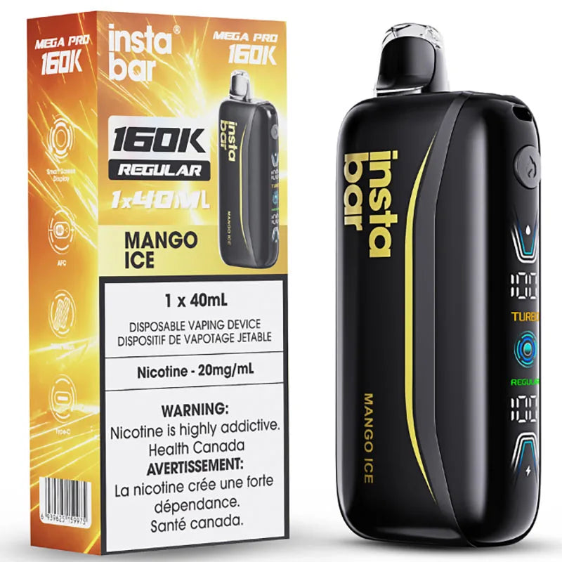 Insta Bar Mega Pro 160K Disposable Vape | Vape Delivery Calgary