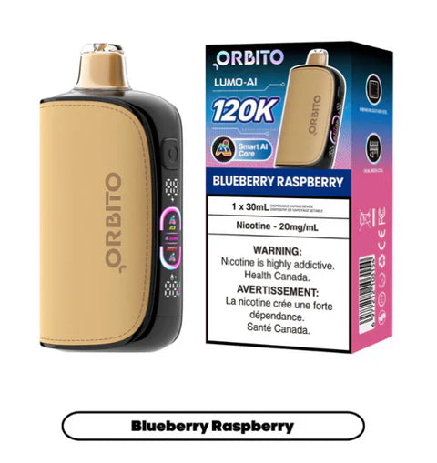 Orbito Lumo AI 120K Disposable Vape 30ML [All Flavours] |