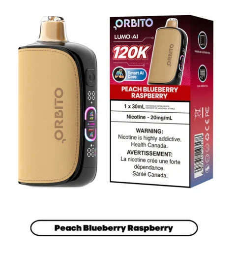 Orbito Lumo AI 120K Disposable Vape 30ML [All Flavours] |