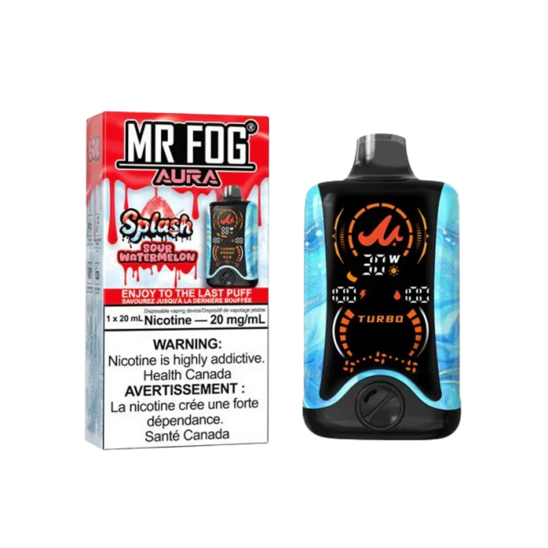 Sour Watermelon Splash - Mr Fog 60K Disposable Vape ( 20mg )