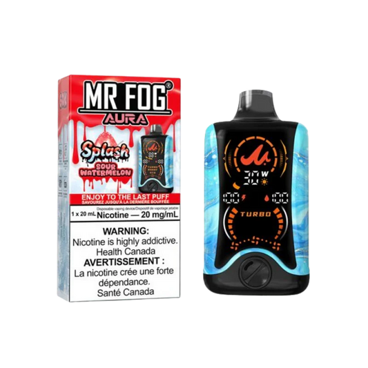 Sour Watermelon Splash - Mr Fog 60K Disposable Vape ( 20mg )