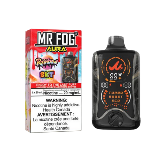 Rainbow TTR - Mr Fog Aura 60k Disposable / 20 mg nic