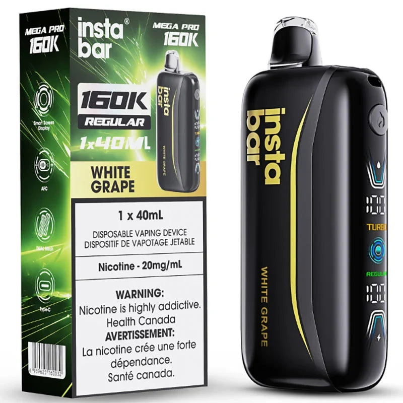 Insta Bar Mega Pro 160K Disposable Vape | Vape Delivery Calgary